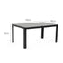 150x90cm Outdoor Dining Table, Rectangular, Furniture for Outside