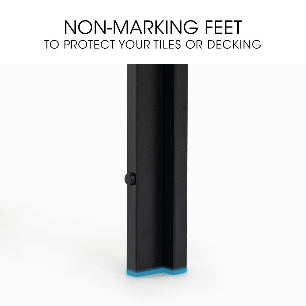 150x90cm Outdoor Dining Table, Rectangular, Furniture for Outside