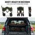 106L Electric Folding Pull Cart, Powerful Easy Hill Climbing, All-terrain Wheels, Wagon for Beach Camping Shopping, Green