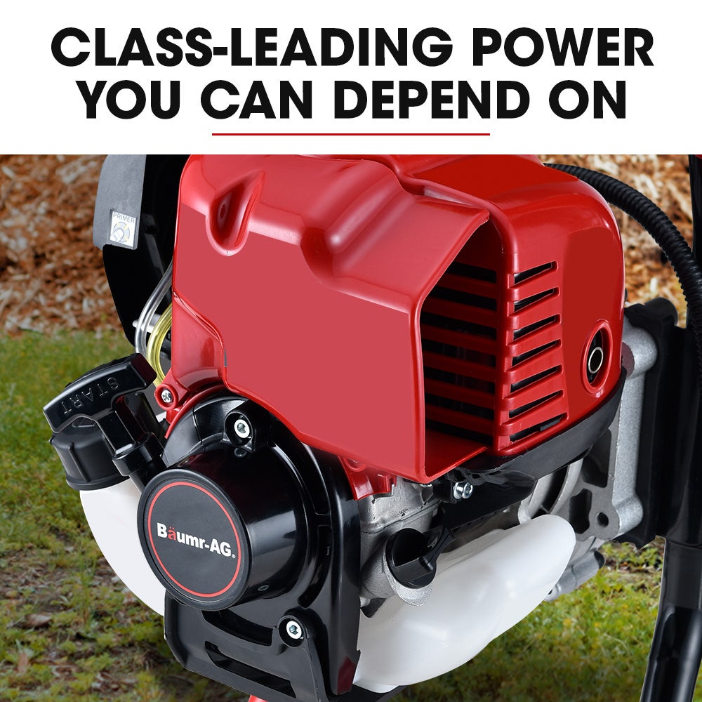 BPX-1400 38cc 4-Stroke Petrol Post Hole Digger, 150mm Auger w/ 600mm Extension Shaft