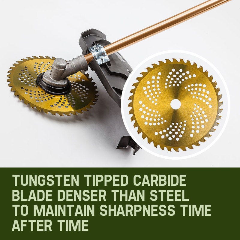 BAUMR-AG 65cc 7in1 Long Reach Garden Multi-tool, Pole Saw, Hedge & Line Trimmer, Brush Cutter, 12