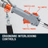 Pole Chainsaw Brush Cutter Whipper Snipper Hedge Trimmer Saw Multi Tool 62CC