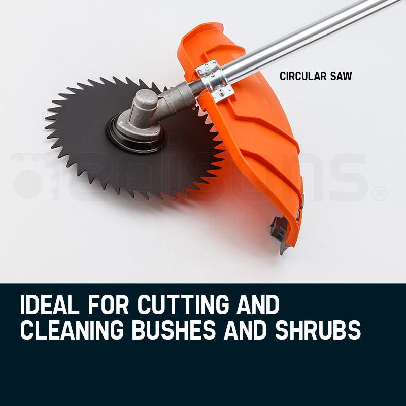 Pole Chainsaw Brush Cutter Whipper Snipper Hedge Trimmer Saw Multi Tool 62CC