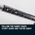 Pole Chainsaw Brush Cutter Whipper Snipper Hedge Trimmer Saw Multi Tool 62CC