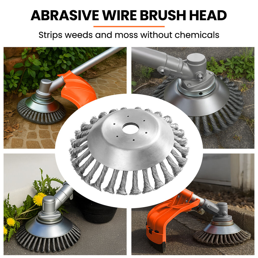 62cc 7in1 Brush Cutter Long Reach Garden Multi-Tool , Pole Trimmer, Hedge & Line Trimmer, 12