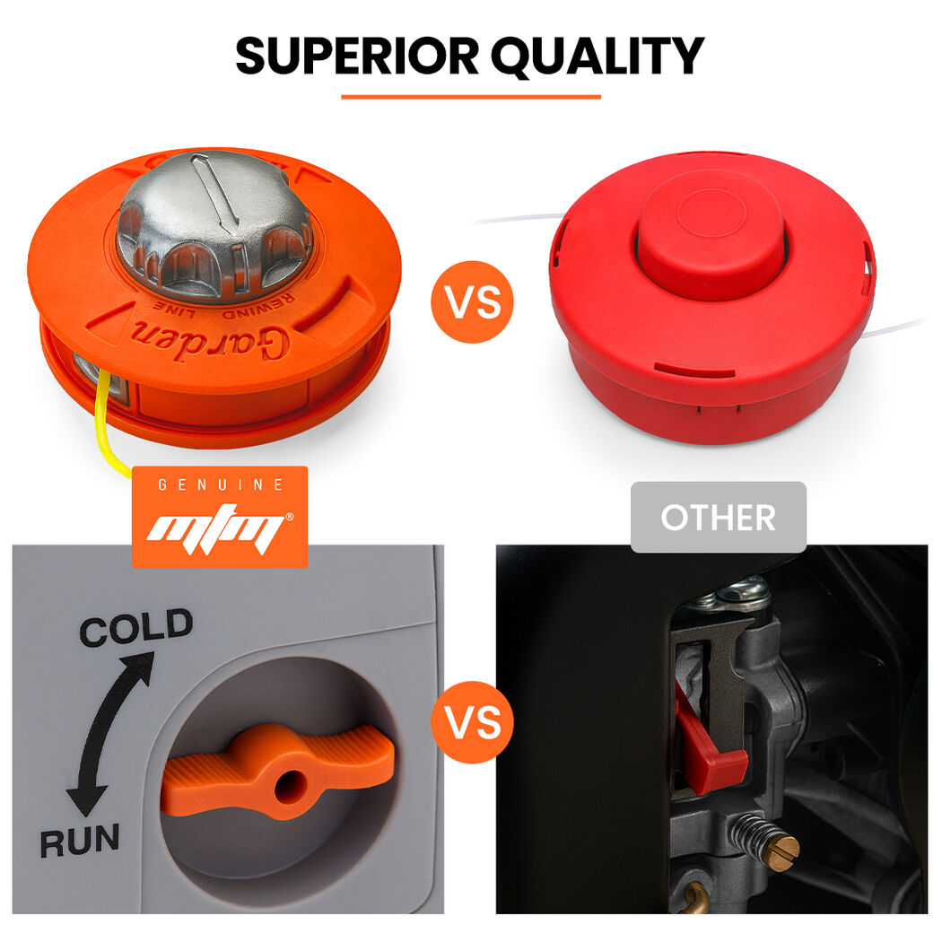 62cc 7in1 Brush Cutter Long Reach Garden Multi-Tool , Pole Trimmer, Hedge & Line Trimmer, 12