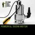 1500W Submersible Dirty Water Pump Bore Tank Well Steel Automatic Clean