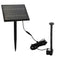 PROTEGE 5W Solar Powered Fountain Submersible Water Pump Panel Kit Garden Pond