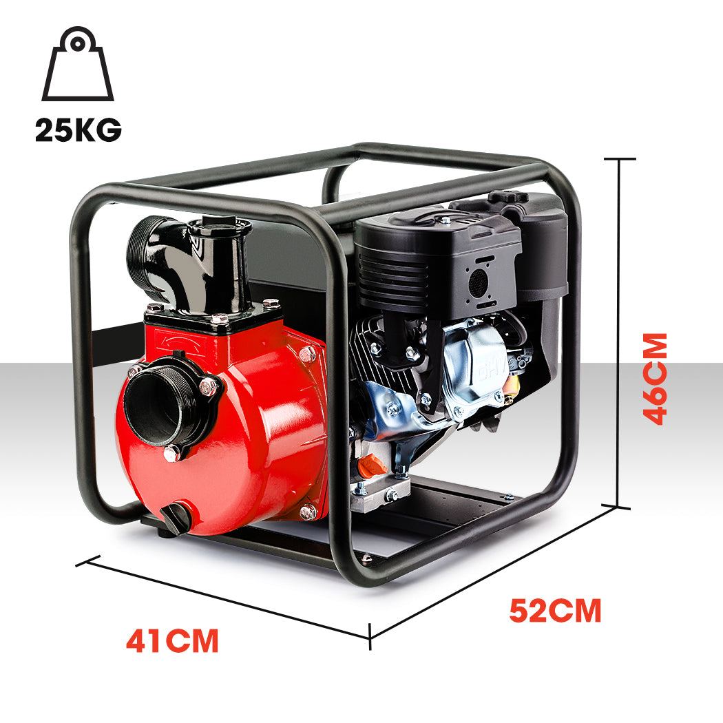 8HP 3 Petrol Water Transfer Pump High Pressure Fire Fighting Irrigation