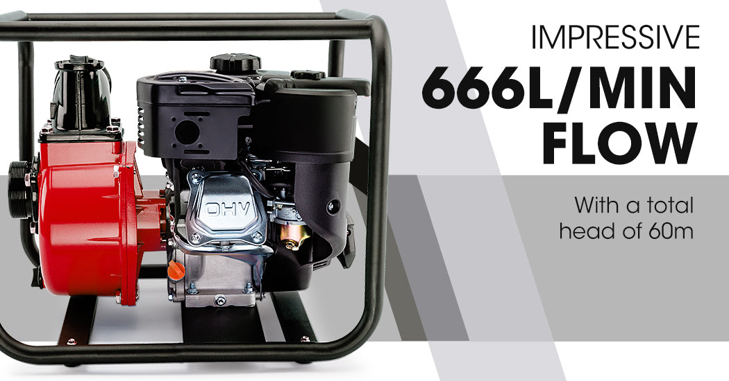 8HP 3 Petrol Water Transfer Pump High Pressure Fire Fighting Irrigation