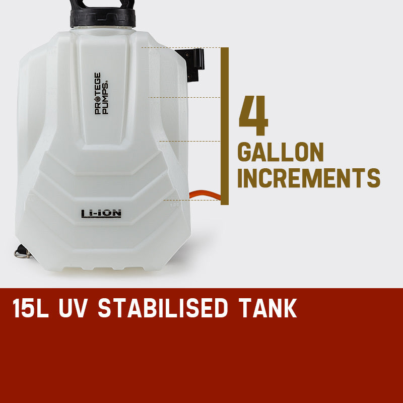 15L Garden Weed Sprayer Multifunction Backpack Fertilizing Watering Farm