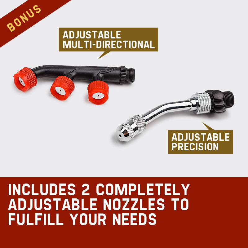 15L Garden Weed Sprayer Multifunction Backpack Fertilizing Watering Farm