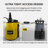 Tight Access Clean/Grey Water Submersible Sump Pump, Integrated Float Switch