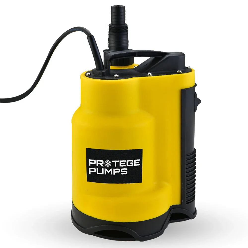 Tight Access Dirty Water Submersible Sump Pump, Integrated Float Switch