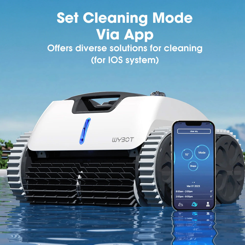 Osprey 700 Pro Cordless Robotic Pool Cleaner, Automatic Wall Climbing Vacuum with Strong Suction, Intelligent Path Planning, 90 Min Runtime, Quick Charge, Ideal for Above/In-ground Pools