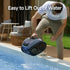 C1 Cordless Robotic Pool Cleaner, with APP Control, Auto Vacuum Robot, Wall & Waterline Cleaning, Above Ground Inground up to 150sqm