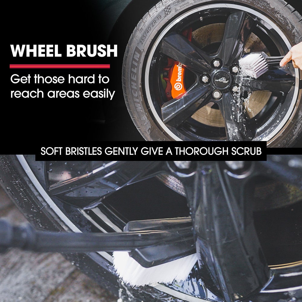 RX550 Electric High Pressure Washer 3500PSI, 5 Nozzles, Spin & Wheel Brush, Deck Cleaner, Turbo Head, 10M Hose