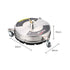 15" Stainless Steel Pressure Washer Surface Cleaner, 1/4" Fitting, For Concrete Driveway Patio Floor