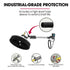 5.5m Telescopic Rotary Surface Cleaner Brush, for Solar Panels, Walls, Windows, M22 Pressure Washer Connection
