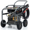 Commercial Diesel High-Pressure Washer Cleaner, Electric Start 10hp 418cc, 15m Steel Braided Hose, Adjustable Triplex Pump - DX800