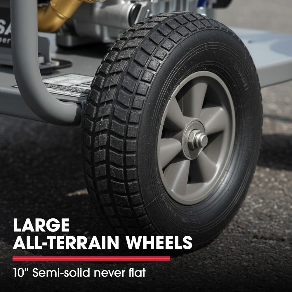 Commercial Diesel High-Pressure Washer Cleaner, Electric Start 10hp 418cc, 15m Steel Braided Hose, Adjustable Triplex Pump - DX800