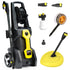 RW545 Electric High Pressure Washer, 3000PSI Water Cooled Motor, 2 Nozzles, Brush Head, Deck Cleaner, Detergent Bottle