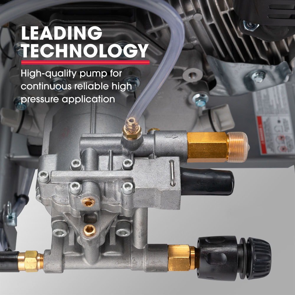 4800PSI Petrol-Powered High Pressure Cleaner Washer Water Jet Power Hose