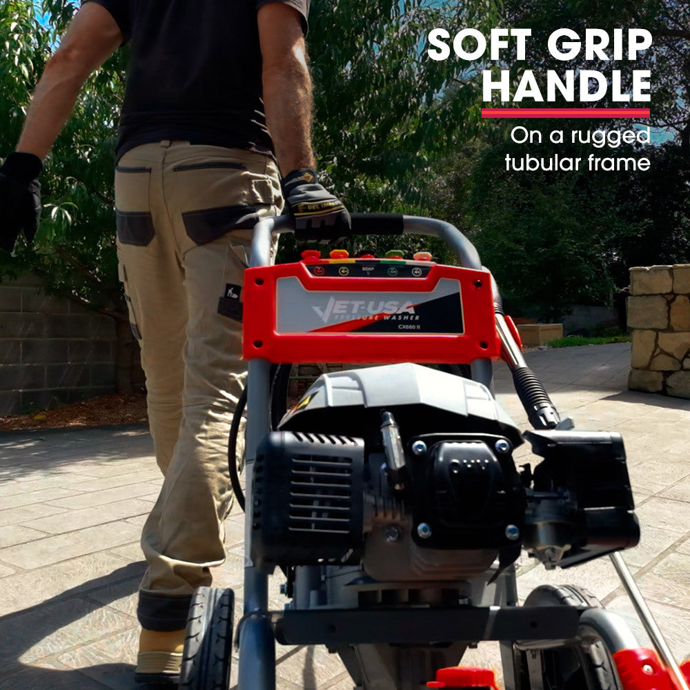 4800PSI Petrol-Powered High Pressure Cleaner Washer Water Jet Power Hose