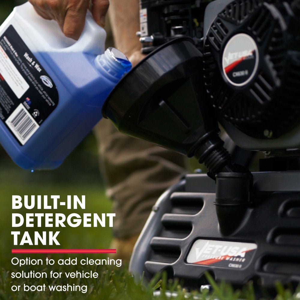 4800PSI Petrol-Powered High Pressure Cleaner Washer Water Jet Power Hose