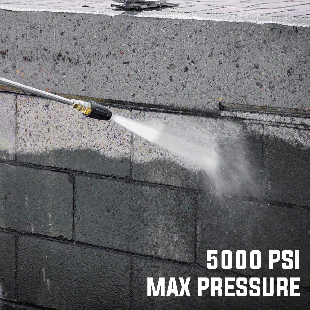 5000PSI Turbo Head Nozzle High Pressure Washer Water Cleaner 1/4 BSP