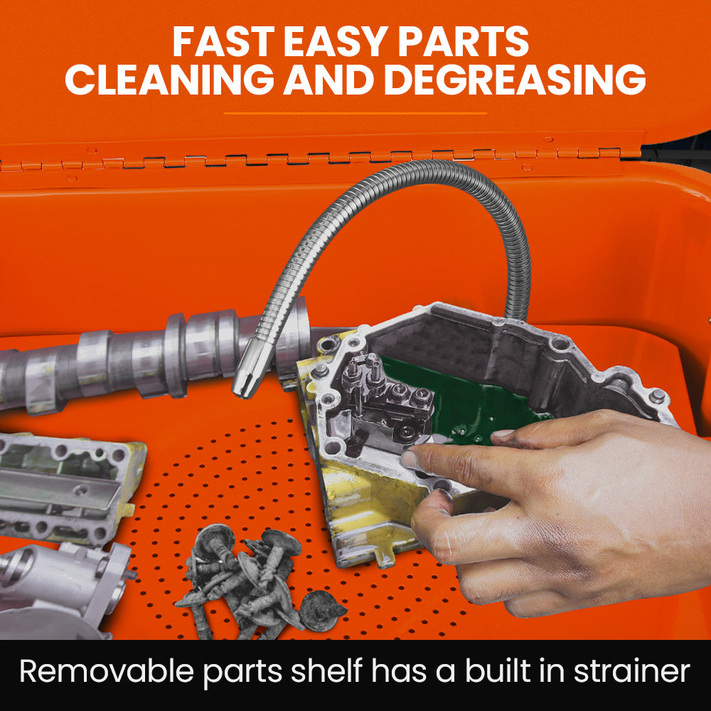 22L Auto Parts Washer, for Home, Business and Small Garages