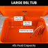 86L Heavy Duty Multi Purpose Auto Parts Washer, with Removable Work Shelf, Parts Basket