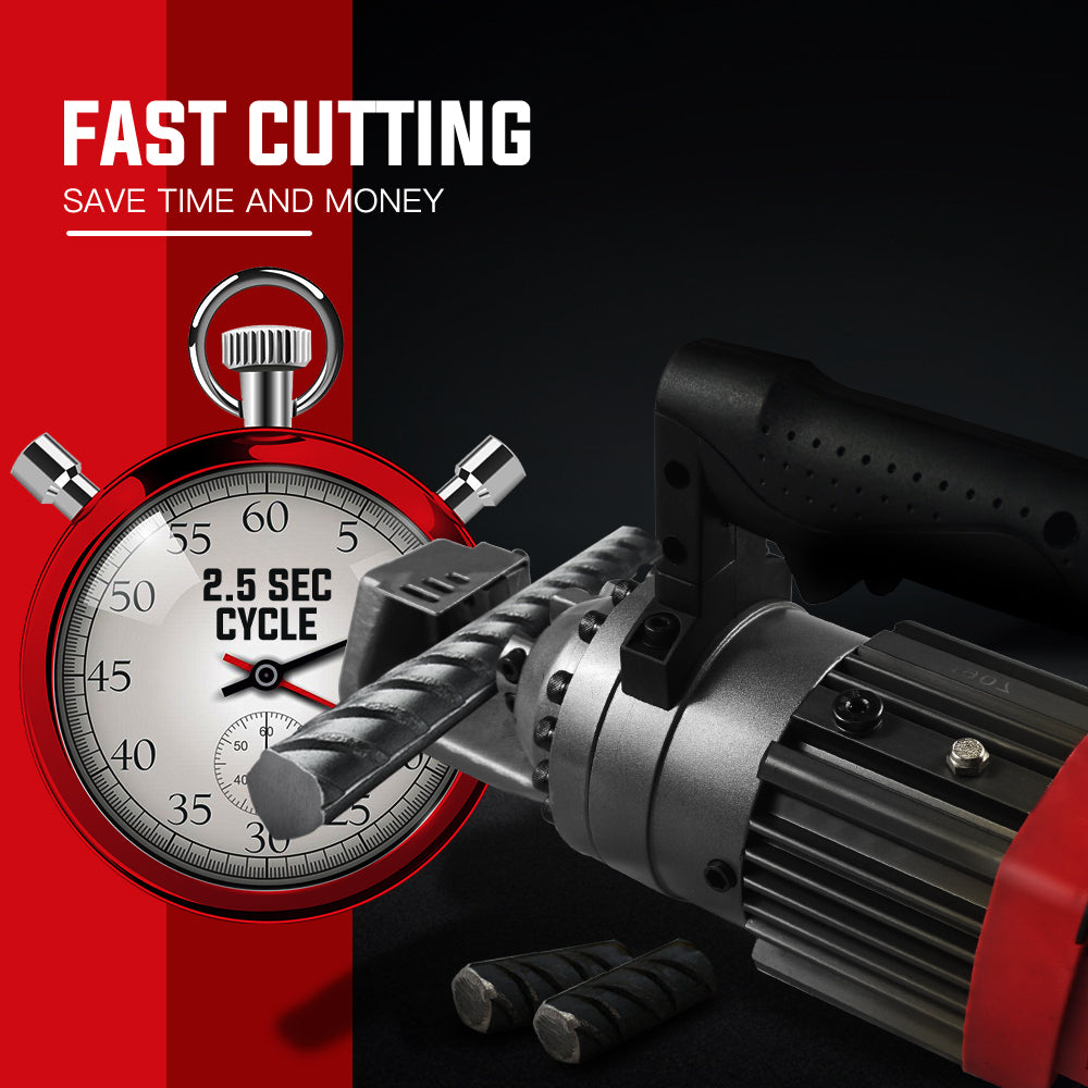 16mm Rebar Cutter Hydraulic Electric Reo Bar Portable Machine Re 850W