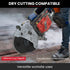400mm Professional Concrete Demolition Saw 94cc 2-Stroke, Wet and Dry Demo Cutting, 16" Diamond Blade, Anti-Vibration System