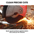2400W 355mm 14" Metal Cut Off Cold Saw, Soft Start, 45 Degree Mitre Chop