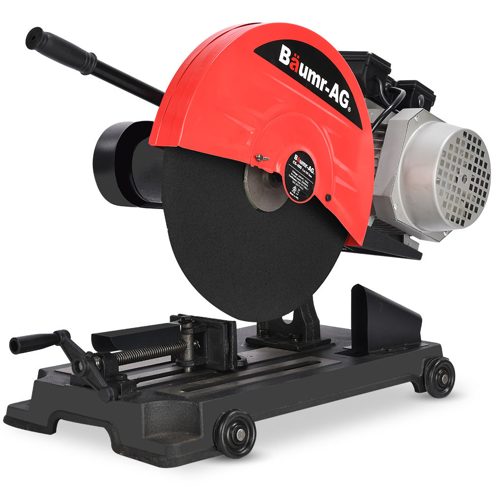 2400W 400mm 16" Metal Cut Off Cold Saw, Commercial Grade, Brushless Motor, Soft Start, 45 Degree Mitre Chop