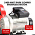 2400W 400mm 16" Metal Cut Off Cold Saw, Commercial Grade, Brushless Motor, Soft Start, 45 Degree Mitre Chop