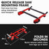 BAUMR-AG 305mm Dual Bevel Sliding Compound Mitre Drop Saw and Adjustable Stand Combo