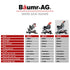 BAUMR-AG 305mm Dual Bevel Sliding Compound Mitre Drop Saw and Adjustable Stand Combo