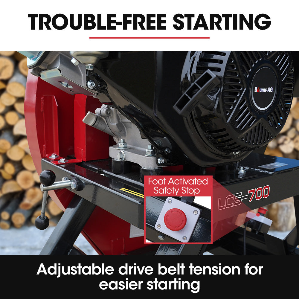 LCS-700 Portable Log Circular Saw, 15HP, 270mm Cut Depth