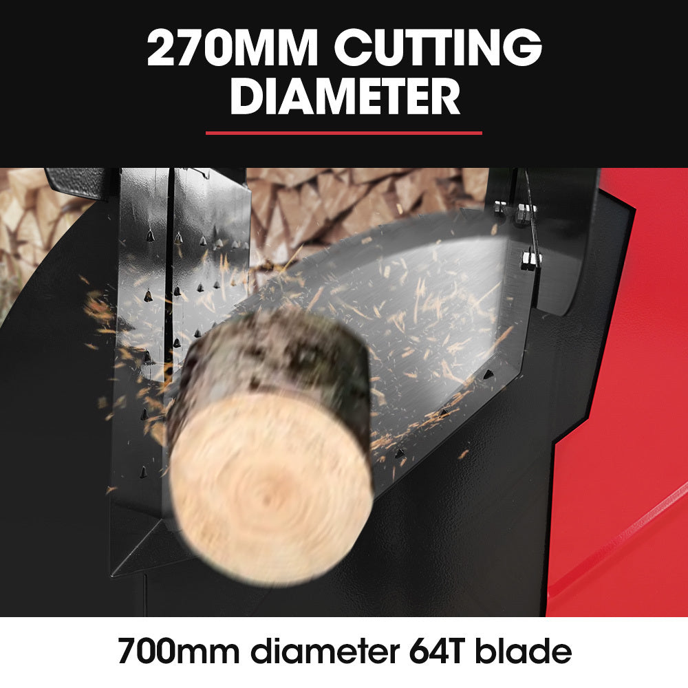 LCS-700 Portable Log Circular Saw, 15HP, 270mm Cut Depth