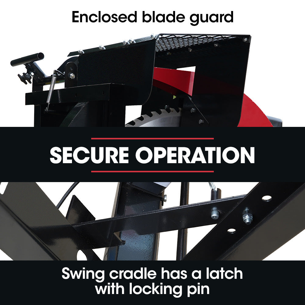 LCS-700 Portable Log Circular Saw, 15HP, 270mm Cut Depth