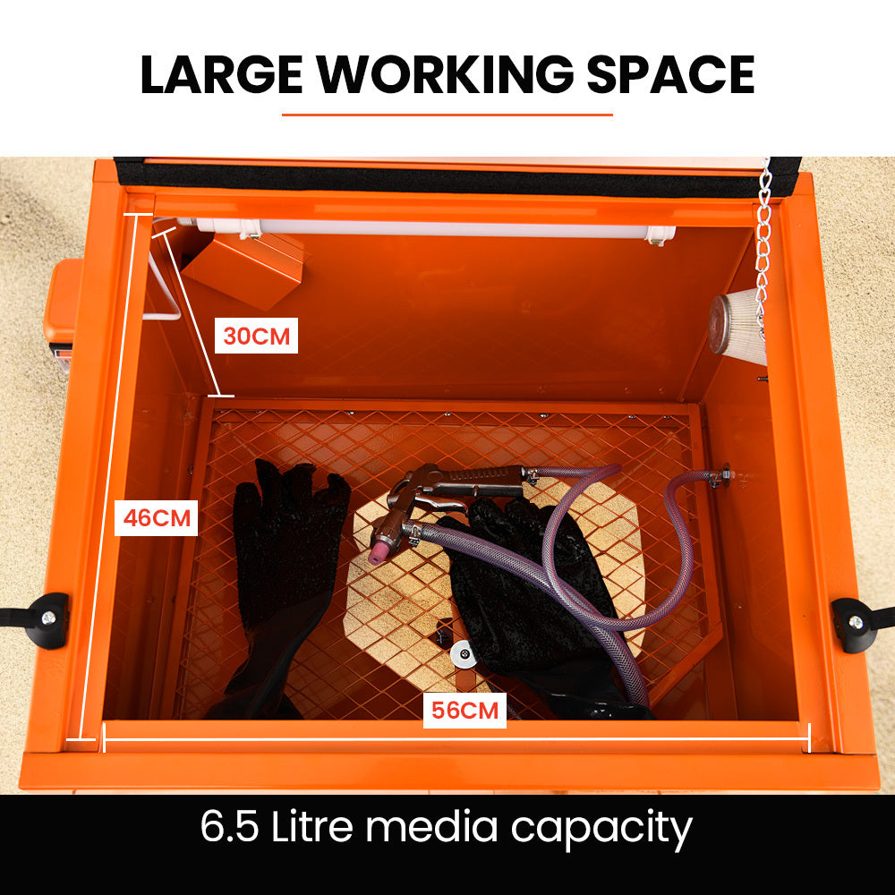 Heavy Duty Steel | LED Light | 100PSI Max Pressure