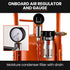 UNIMAC 38L Sandblasting Tank, Pressurised Design with Sandblast Gun Set with Hose