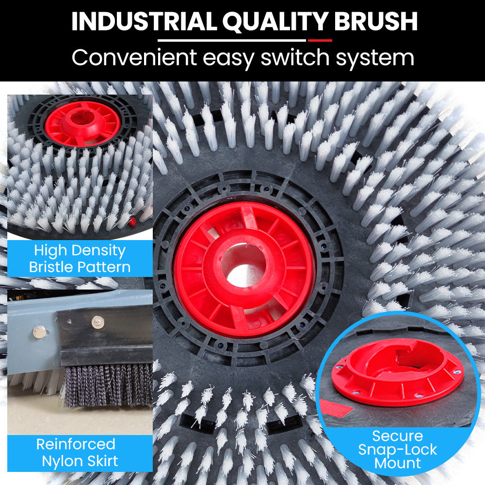 FSH18 Floor Scrubber & Dryer, 490mm, Battery Powered, Walk Behind, Multi-purpose Commercial Grade Machine