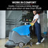 FSH18 Floor Scrubber & Dryer, 490mm, Battery Powered, Walk Behind, Multi-purpose Commercial Grade Machine