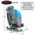 FSP26 Self-Propelled Floor Scrubber & Dryer, 720mm, Battery Powered, Walk Behind, Multi-purpose Commercial Grade Machine