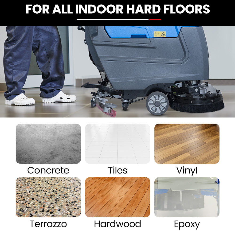 FSP26 Self-Propelled Floor Scrubber & Dryer, 720mm, Battery Powered, Walk Behind, Multi-purpose Commercial Grade Machine