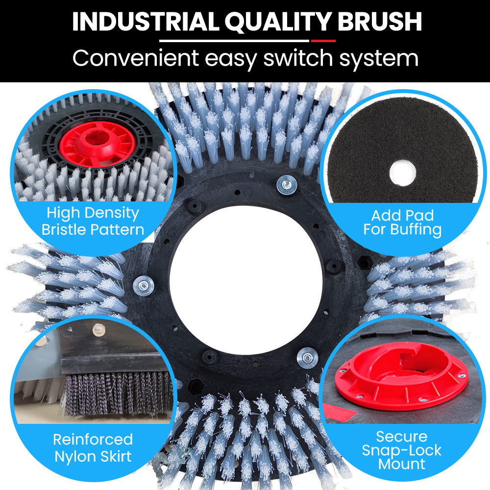 FSP26 Self-Propelled Floor Scrubber & Dryer, 720mm, Battery Powered, Walk Behind, Multi-purpose Commercial Grade Machine