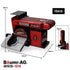 Bench Belt and Disc Sander Combo, 100mm Linisher + 150mm Disc, S1 Rated 400W Brushless Motor, Horizontal & Vertical Sanding